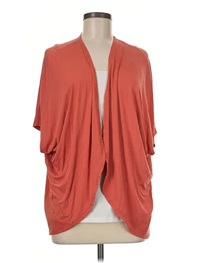 Pre-owned Assorted Brands Kimono In Orange