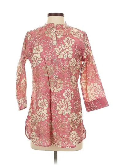 Pre-owned Assorted Brands Kimono In Pink
