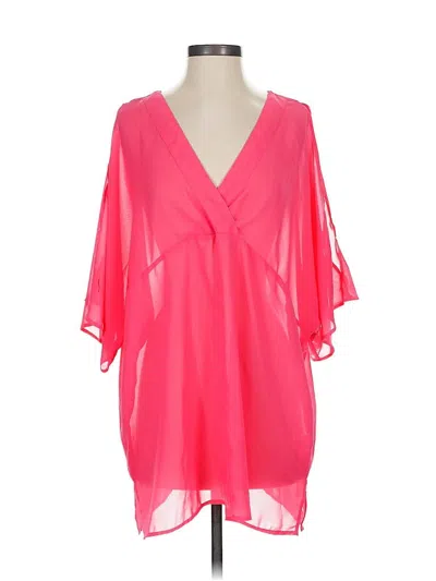 Pre-owned Assorted Brands Kimono In Pink