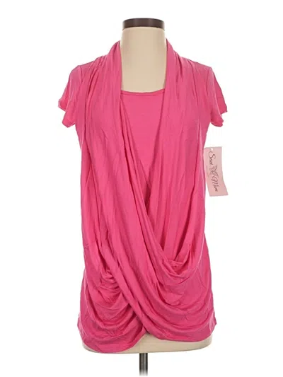 Pre-owned Assorted Brands Kimono In Pink