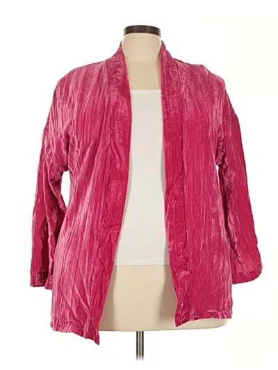 Pre-owned Assorted Brands Kimono In Pink