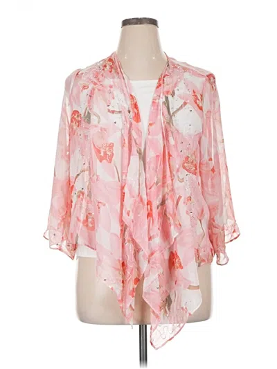 Pre-owned Assorted Brands Kimono In Pink