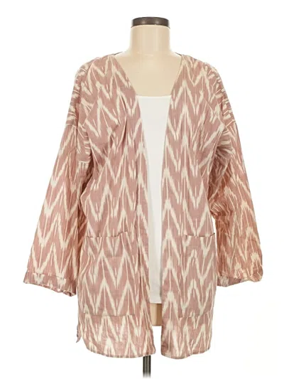Pre-owned Assorted Brands Kimono In Pink