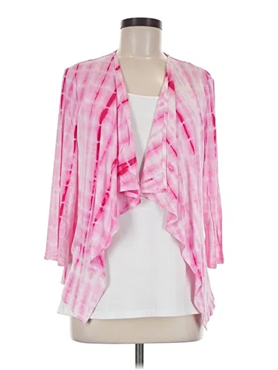 Pre-owned Assorted Brands Kimono In Pink