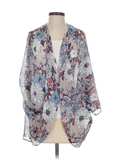 Pre-owned Assorted Brands Kimono In Purple