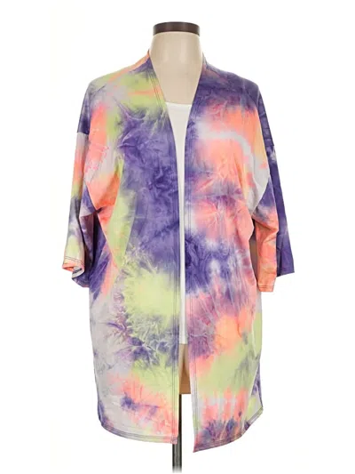 Pre-owned Assorted Brands Kimono In Purple