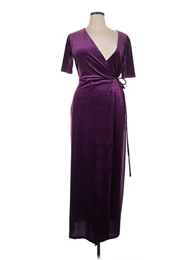 Pre-owned Assorted Brands Kimono In Purple