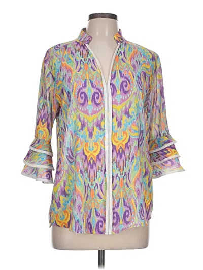 Pre-owned Assorted Brands Kimono In Purple
