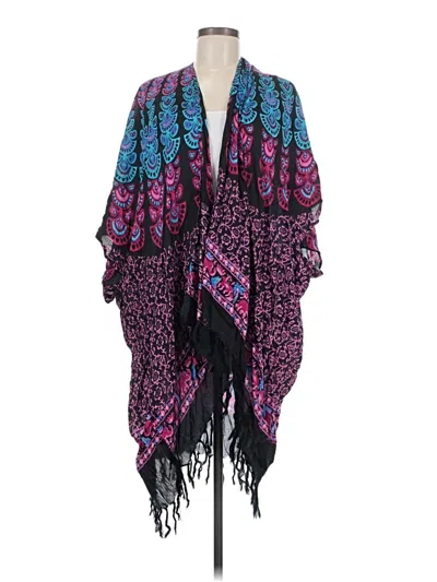 Pre-owned Assorted Brands Kimono In Purple