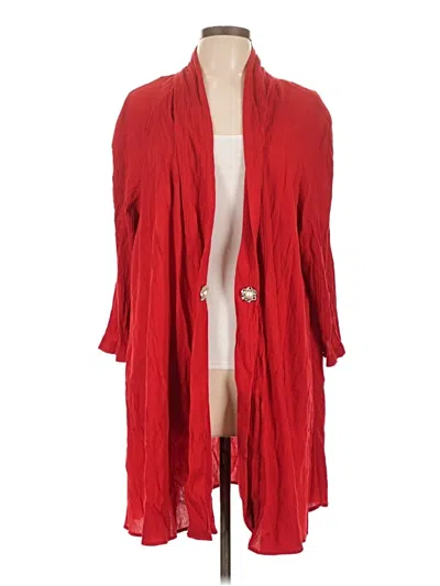 Pre-owned Assorted Brands Kimono In Red