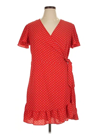Pre-owned Assorted Brands Kimono In Red
