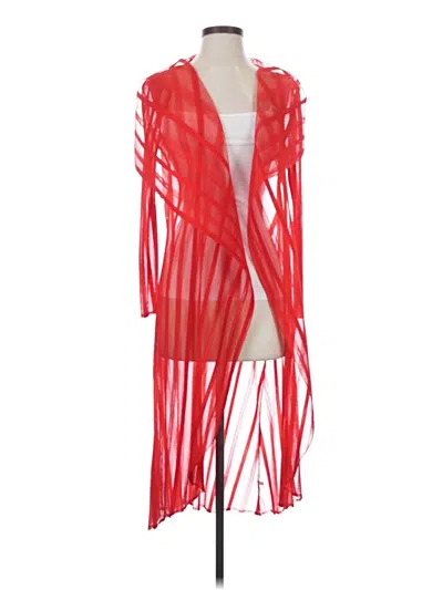 Pre-owned Assorted Brands Kimono In Red