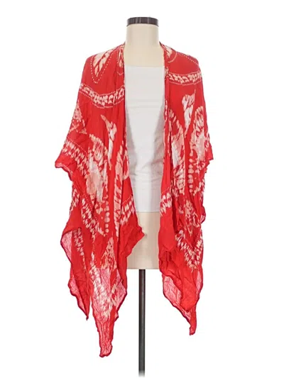 Pre-owned Assorted Brands Kimono In Red