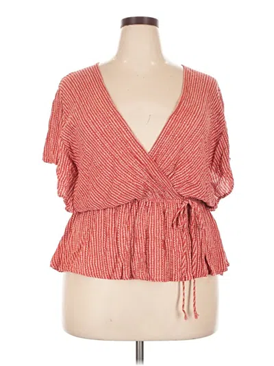 Pre-owned Assorted Brands Kimono In Red