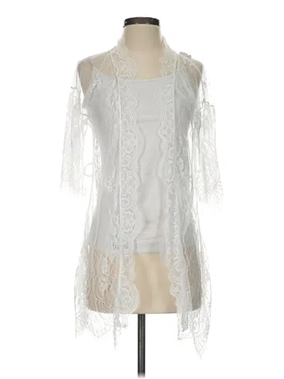 Pre-owned Assorted Brands Kimono In Silver