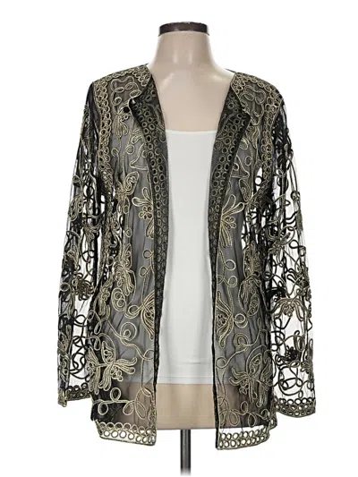 Pre-owned Assorted Brands Kimono In Silver