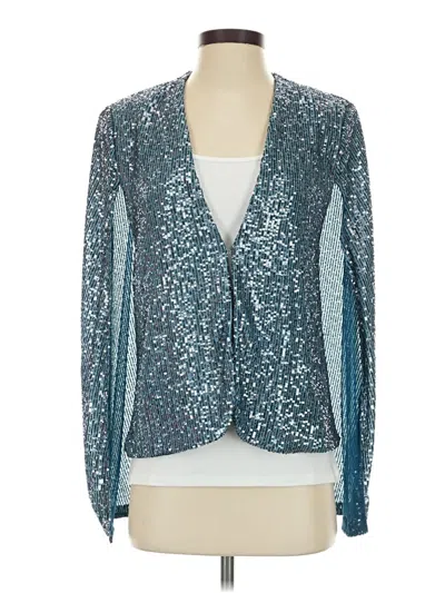 Pre-owned Assorted Brands Kimono In Teal