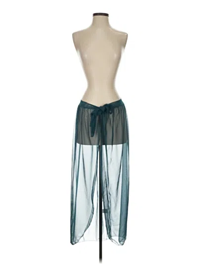 Pre-owned Assorted Brands Kimono In Teal