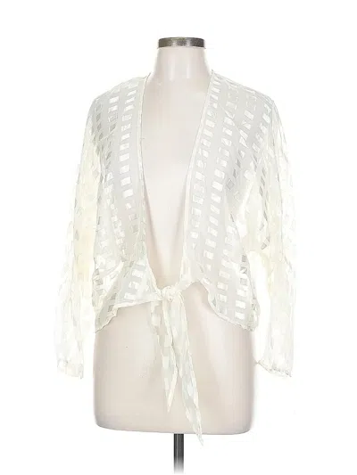 Pre-owned Assorted Brands Kimono In White