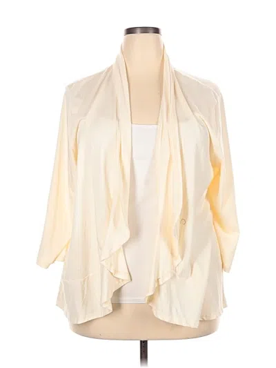 Pre-owned Assorted Brands Kimono In White