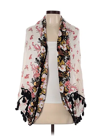 Pre-owned Assorted Brands Kimono In White