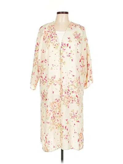 Pre-owned Assorted Brands Kimono In White