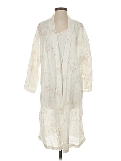 Pre-owned Assorted Brands Kimono In White