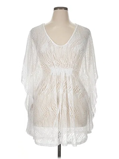Pre-owned Assorted Brands Kimono In White
