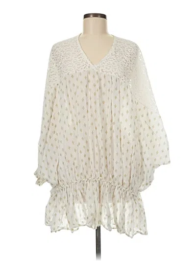 Pre-owned Assorted Brands Kimono In White