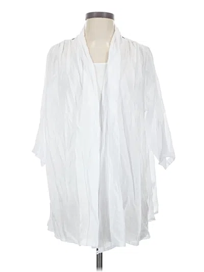 Pre-owned Assorted Brands Kimono In White