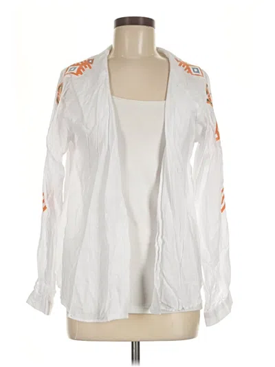 Pre-owned Assorted Brands Kimono In White