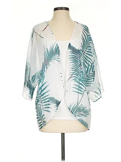 Pre-owned Assorted Brands Kimono In White