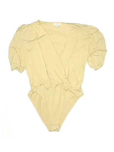 Pre-owned Assorted Brands Kimono In Yellow