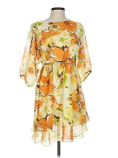 Pre-owned Assorted Brands Kimono In Yellow