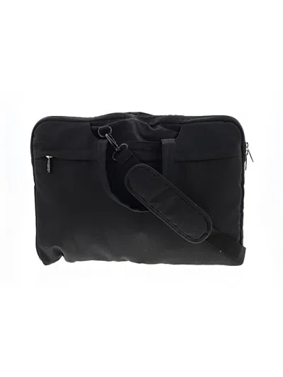 Pre-owned Assorted Brands Laptop Bag In Black