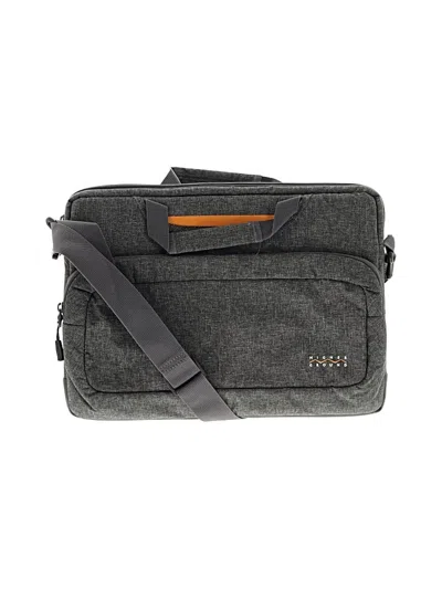 Pre-owned Assorted Brands Laptop Bag In Gray