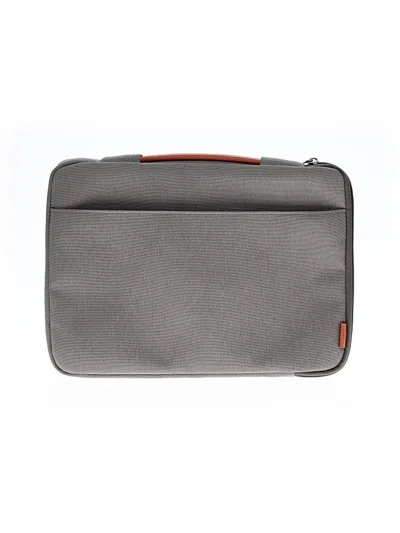 Pre-owned Assorted Brands Laptop Bag In Gray