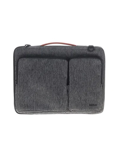 Pre-owned Assorted Brands Laptop Bag In Gray