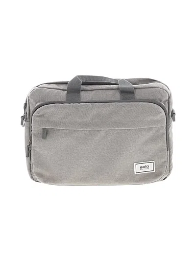 Pre-owned Assorted Brands Laptop Bag In Gray