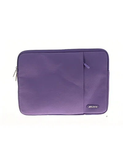 Pre-owned Assorted Brands Laptop Bag In Purple