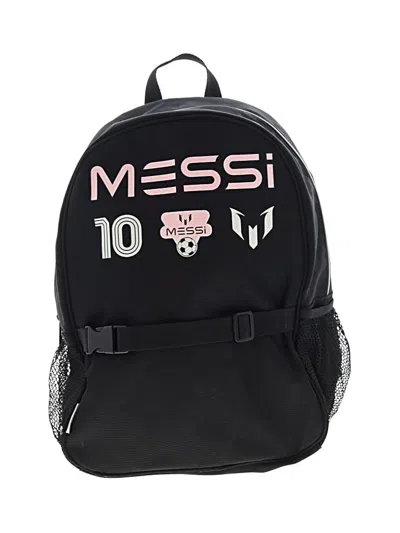Pre-owned Assorted Brands Leather Backpack In Black