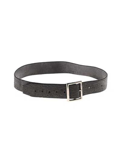 Pre-owned Assorted Brands Leather Belt In Brown