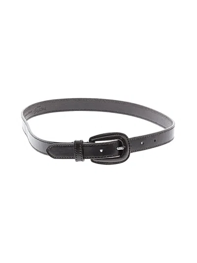 Pre-owned Assorted Brands Leather Belt In Brown