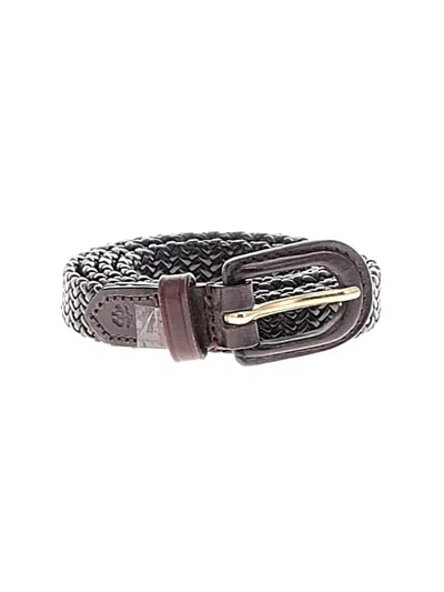 Pre-owned Assorted Brands Leather Belt In Brown
