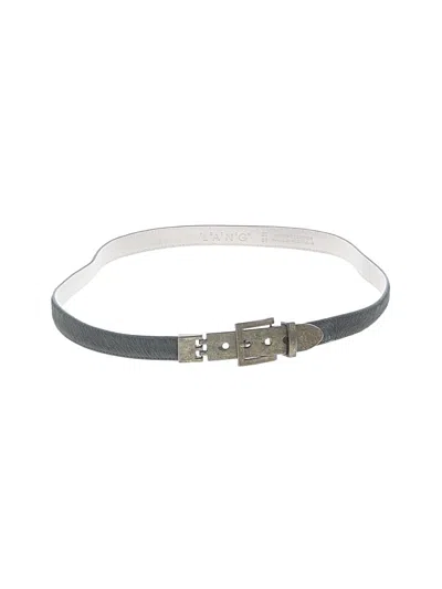 Pre-owned Assorted Brands Leather Belt In Green