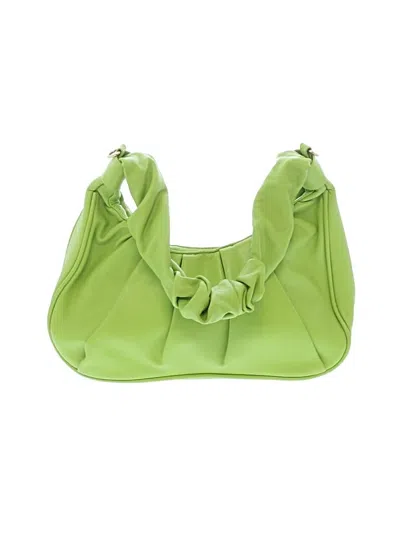 Pre-owned Assorted Brands Leather Crossbody Bag In Green