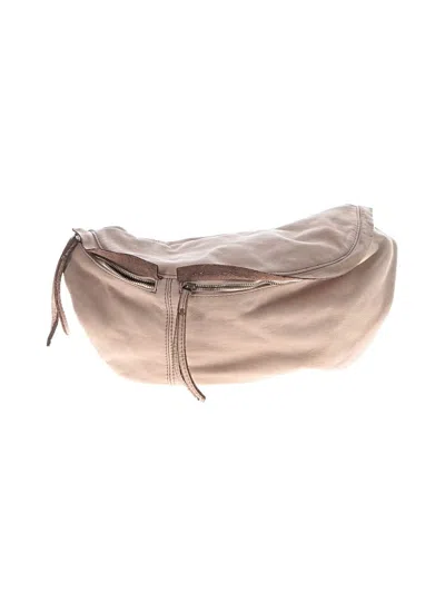 Pre-owned Assorted Brands Leather Crossbody Bag In Tan