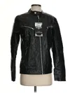 Assorted Brands Leather Jacket In Black