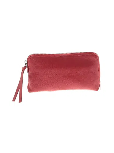 Pre-owned Assorted Brands Leather Messenger In Red