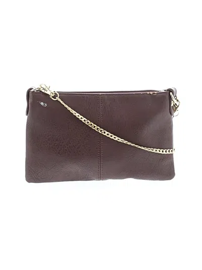 Pre-owned Assorted Brands Leather Satchel In Brown